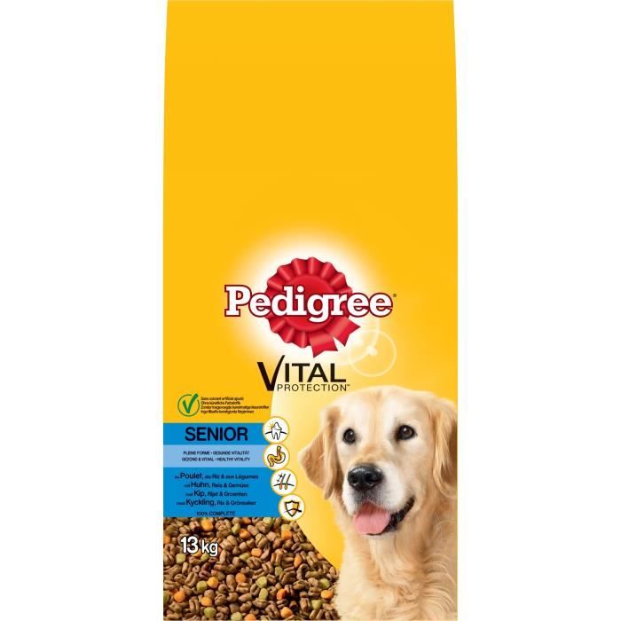 PEDIGREE - Croquettes pour chiens senior au poulet - Pour PEDIGREE - Croquettes pour chiens senior au poulet - Pour