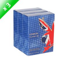 PARFUM PLAYBOY London 100ml (x3) PARFUM PLAYBOY London 100ml (x3)