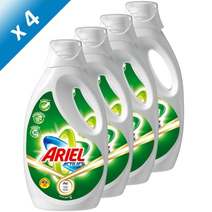 Ariel Lessive Liquide Régulier 25 Lavages X4 Achat Vente Lessive