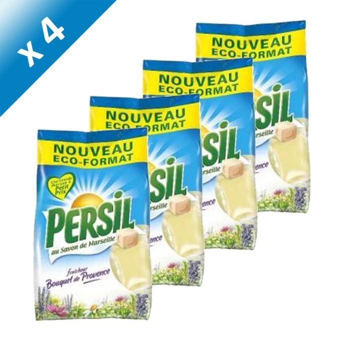 PERSIL Bouquet de Provence 20 caps x 4   Achat / Vente LESSIVE PERSIL