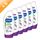 MONSAVON Lait Perle et Patchouli 250ml (x6)
