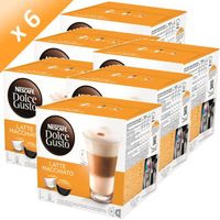 CAFÉ - CHICORÉE DOLCE GUSTO Latte Macchiato Caramel 168g (x6) CAFÉ - CHICORÉE DOLCE GUSTO Latte Macchiato Caramel 168g (x6)