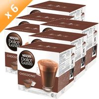 CACAO - CHOCOLAT DOLCE GUSTO Chococino 16 Capsules 270g (x6) CACAO - CHOCOLAT DOLCE GUSTO Chococino 16 Capsules 270g (x6)