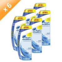SHAMPOING HEAD&SHOULDERS Shampoing Classique 2x300ml (x6) SHAMPOING HEAD&SHOULDERS Shampoing Classique 2x300ml (x6)