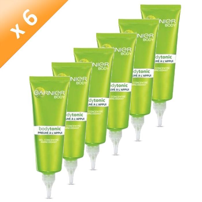 GARNIER Body Tonic Gel Amincissant 125ml (x6) - Achat GARNIER Body Tonic Gel Amincissant 125ml (x6) - Achat