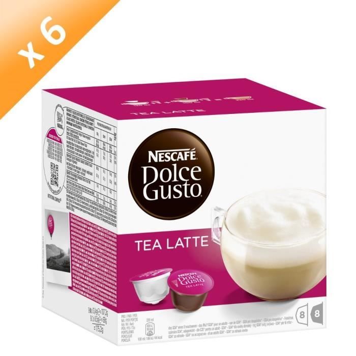 DOLCE GUSTO Tea Latte 16 Capsules 175g. Achat / Vente café chicorée