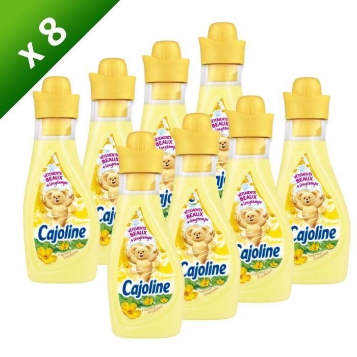 Cajoline Adoucissant Fraîcheur ensoleillée x8   Achat / Vente