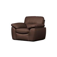 CANAPÉ - SOFA - DIVAN ELVIS Fauteuil fixe - Cuir de vachette et PU marro CANAPÉ - SOFA - DIVAN ELVIS Fauteuil fixe - Cuir de vachette et PU marro