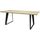 Table a manger bois et metal