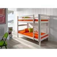 LITS SUPERPOSÉS JAMES Lit superposé enfant classique en bois pin m LITS SUPERPOSÉS JAMES Lit superposé enfant classique en bois pin m