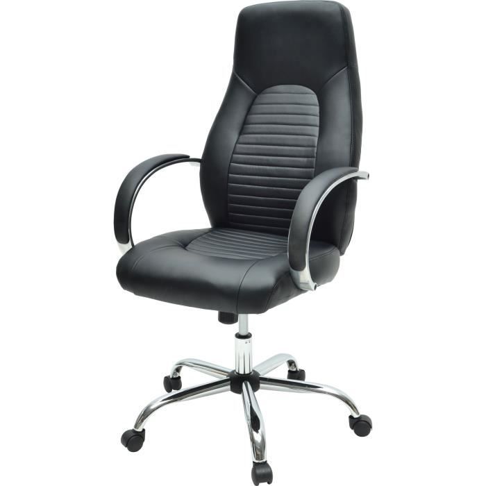 Style Noir 60 P X Flat 47 Chaise Bureau De Cm L Simili Industriel gbY6yf7