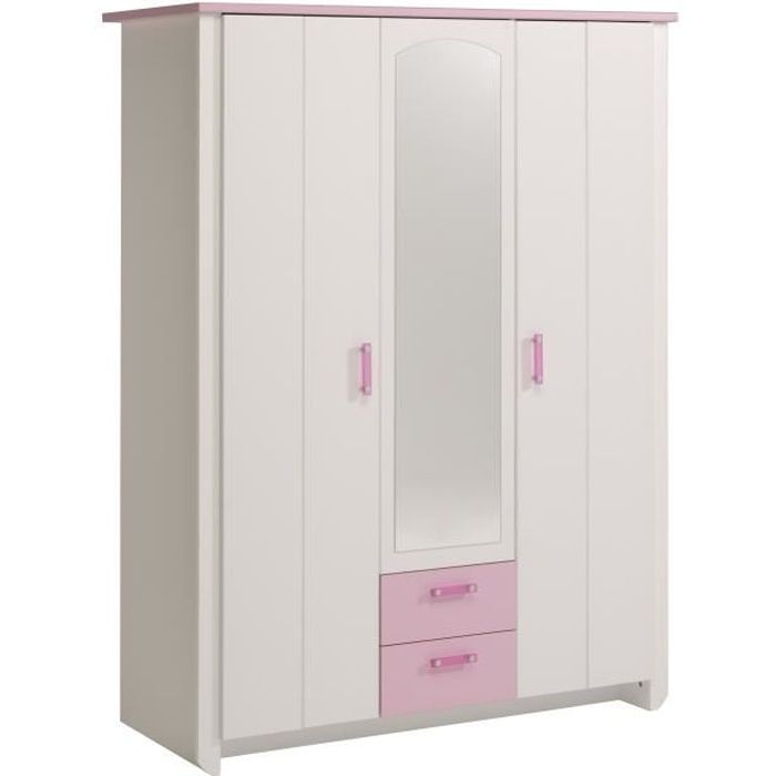 56 cm   Une armoire 3 portes avec miroir pour un grand volume de