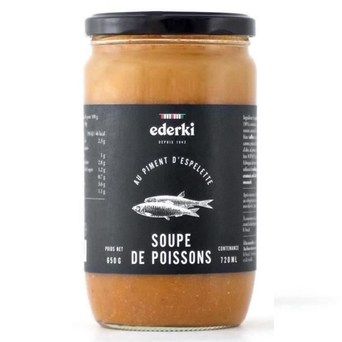 Soupe de Crustacés au Piment dEspelette 72cl   Achat / Vente SOUPE