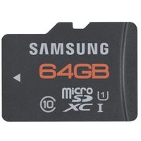 CARTE MÉMOIRE microSDXC Carte mémoire 64Go UHS-1 de Samsung CARTE MÉMOIRE microSDXC Carte mémoire 64Go UHS-1 de Samsung