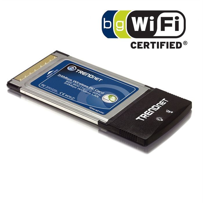 Trendnet Carte PC sans fil 802.11g 54 Mbps TEW 421   Achat / Vente