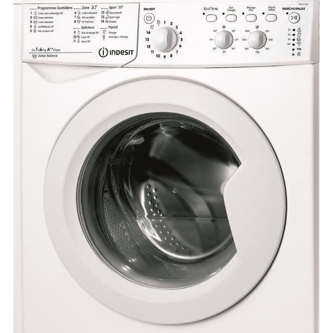  IWC 61052 C FR - Lave-linge frontal - 6 kg -1