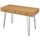 LOUISETTE Bureau - console vintage décor chêne nat