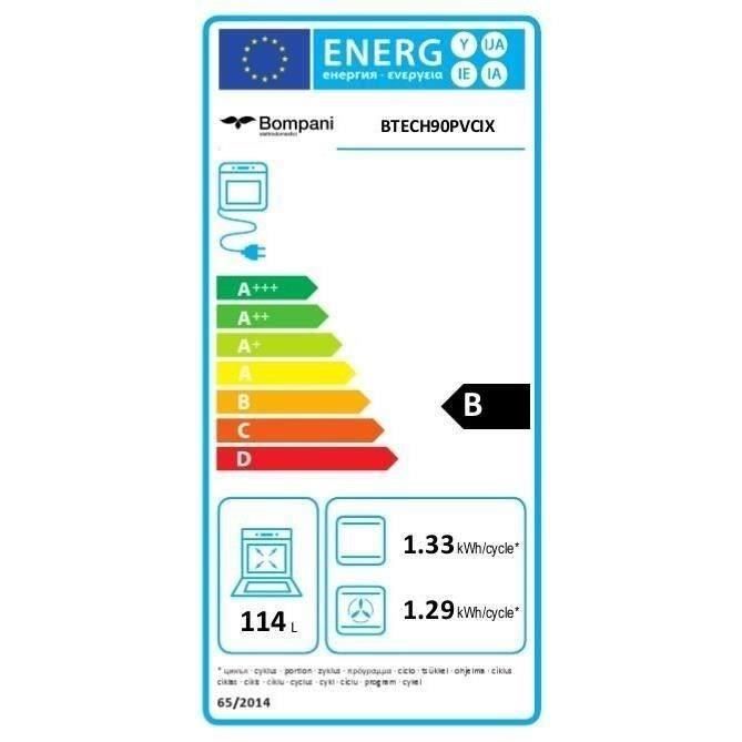 BOMPANI BTECH90PVCIX - Cuisinière table vitrocéramique-54