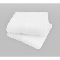 SERVIETTES DE BAIN CASATXU Set 2 serviettes 50x100cm BLANC OPTIQUE SERVIETTES DE BAIN CASATXU Set 2 serviettes 50x100cm BLANC OPTIQUE