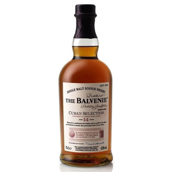 The Balvenie 14 ans Cuban Selection   Achat / Vente The Balvenie Cuban