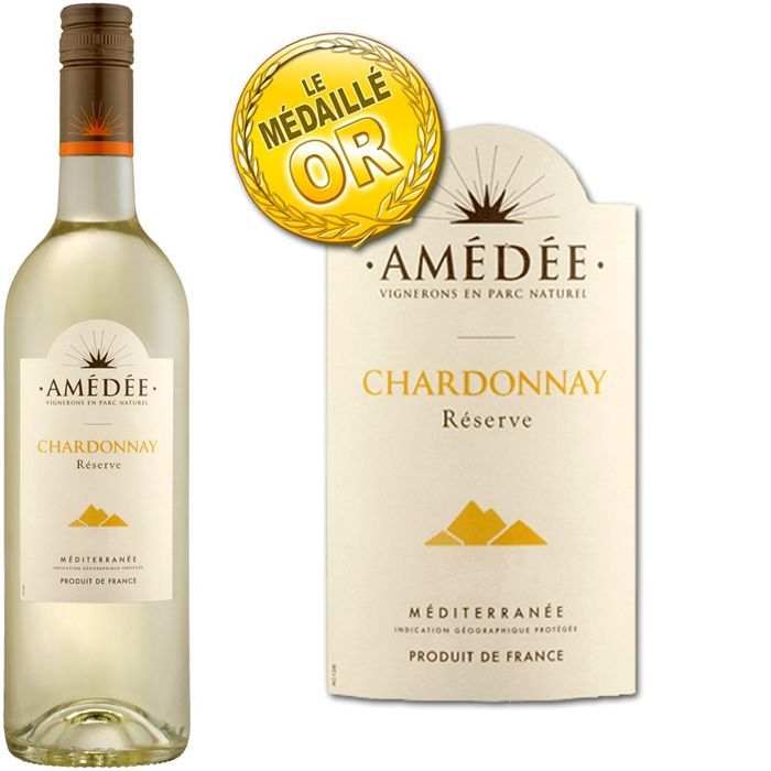 2010   Achat / Vente VIN BLANC Amédée Réserve Chardonnay 2010