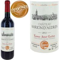 VIN ROUGE Château Marion D'Audren 2012 Lussac-Saint-Emilion VIN ROUGE Château Marion D'Audren 2012 Lussac-Saint-Emilion