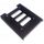 Adaptateur 3 5 pour disque dur ou ssd 2 5