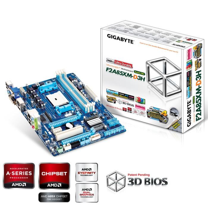 Gigabyte F2A85XM D3H   Achat / Vente CARTE MERE Gigabyte F2A85XM D3H