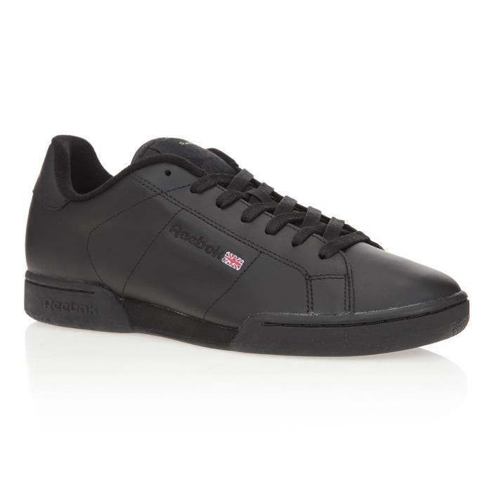 reebok cuir noir