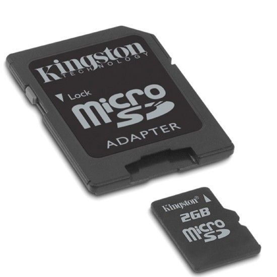 KINGSTON MicroSD 2GB adaptateur SD  Achat Vente carte  