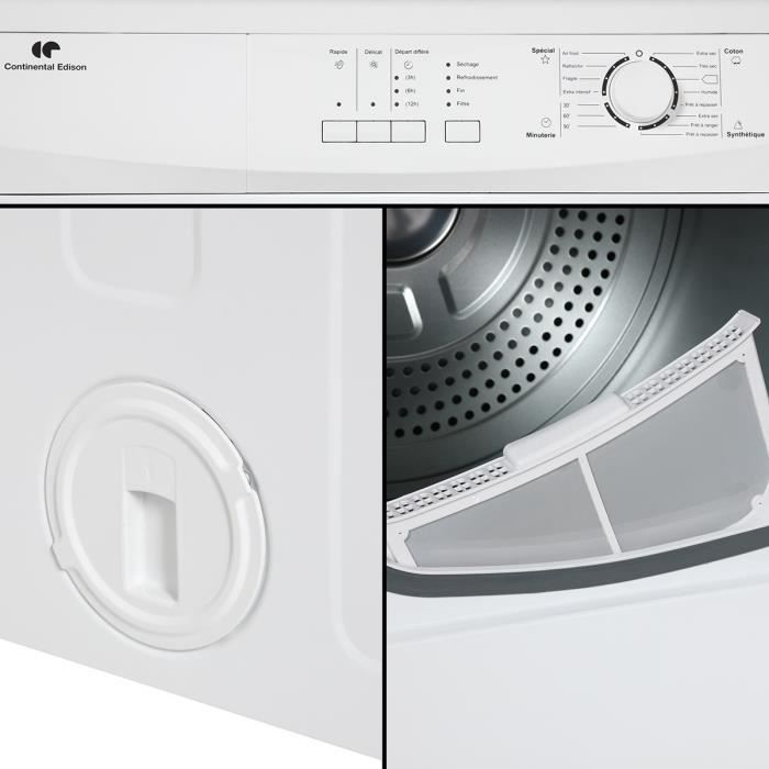  SLEE7DDW - Sèche-linge - 7kg - Evacuation2