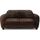 Canape marron vieilli