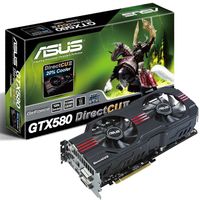 ASUS GTX580 DirectCU II 1536Mo GDDR5   Achat / Vente CARTE GRAPHIQUE