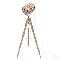 LAMPADAIRE SPOT lampadaire pieds bois abj bois/métal LAMPADAIRE SPOT lampadaire pieds bois abj bois/métal