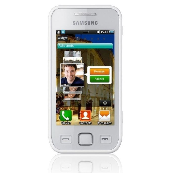 S5750 WAVE 575 Blanc   Achat / Vente SMARTPHONE SAMSUNG S5750 WAVE 575