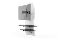 MEUBLE HIFI INTÉGRÉE GHOST DESIGN 2000 ROTATION Meuble TV support Blanc MEUBLE HIFI INTÉGRÉE GHOST DESIGN 2000 ROTATION Meuble TV support Blanc