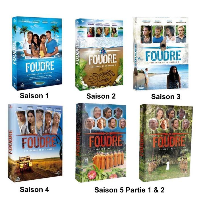 Foudre, saison 1 à 5 en DVD SERIE TV pas cher