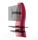 GHOST DESIGN 2000 ROTATION Meuble TV support Rouge