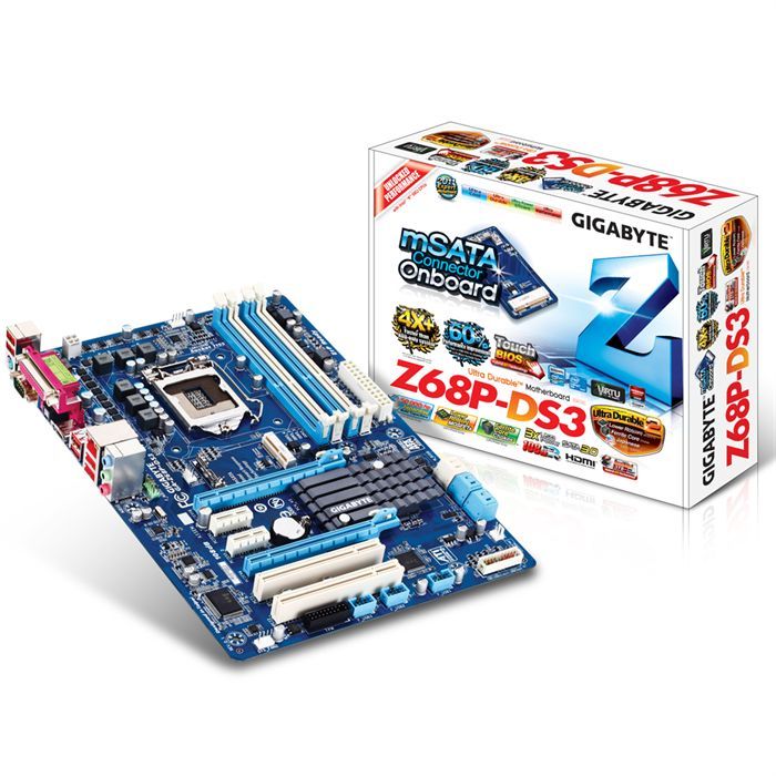 Gigabyte Z68P DS3   Carte mère Socket LGA 1155   Chipset Z68 Express