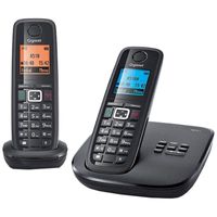 GIGASET A510A DUO Noir   Achat / Vente TELEPHONE FIXE GIGASET A510A