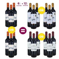 VIN ROUGE 6 = 18 Pack Bordeaux Médaillé d'Or - Vin rouge de VIN ROUGE 6 = 18 Pack Bordeaux Médaillé d'Or - Vin rouge de
