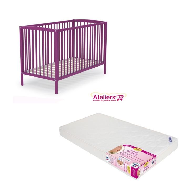 Ensemble Lit 60x120cm + matelas Babyclim   Achat / Vente LIT NON