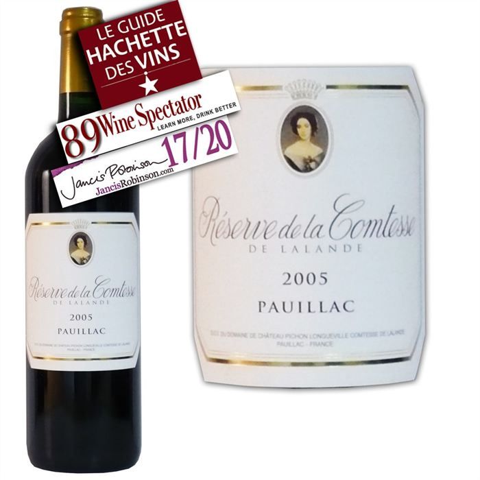 Réserve de la Comtesse 2005   Achat / Vente VIN ROUGE Réserve de la