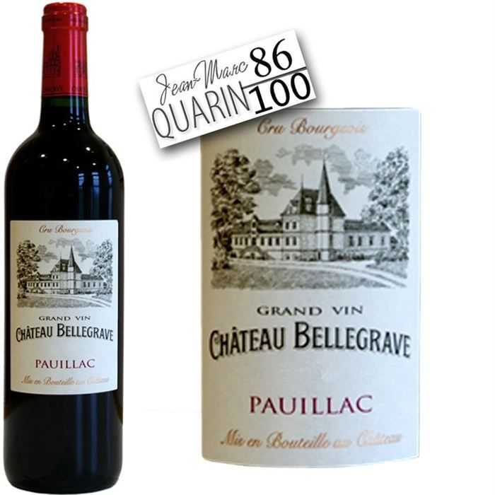 2007   Achat / Vente VIN ROUGE Château Bellegrave 2007  