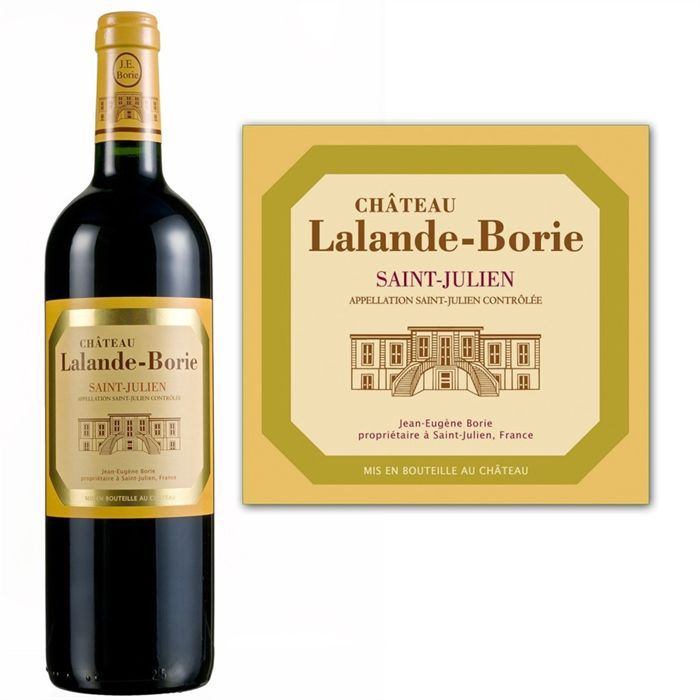 Lalande Borie 2007   Achat / Vente VIN ROUGE Lalande Borie 2007