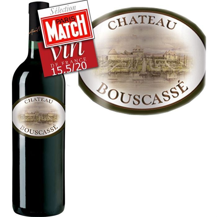 Bouscassé 2008   Achat / Vente VIN ROUGE Château Bouscassé 2008