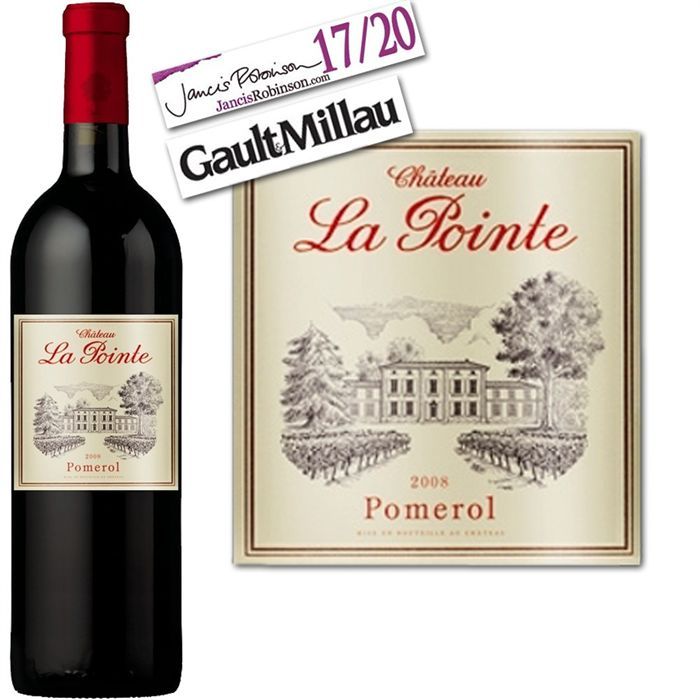 2008   Achat / Vente VIN ROUGE Château La Pointe 2008