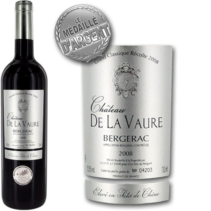 2008   Achat / Vente VIN ROUGE Château La Vaure 2008