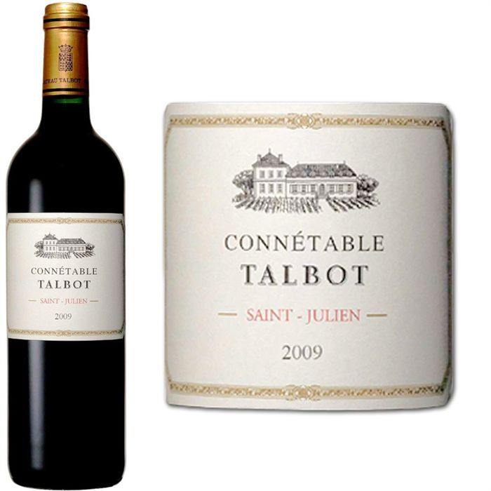 Connétable de Talbot   2nd vin du Château Talbot   AOC St Julien 