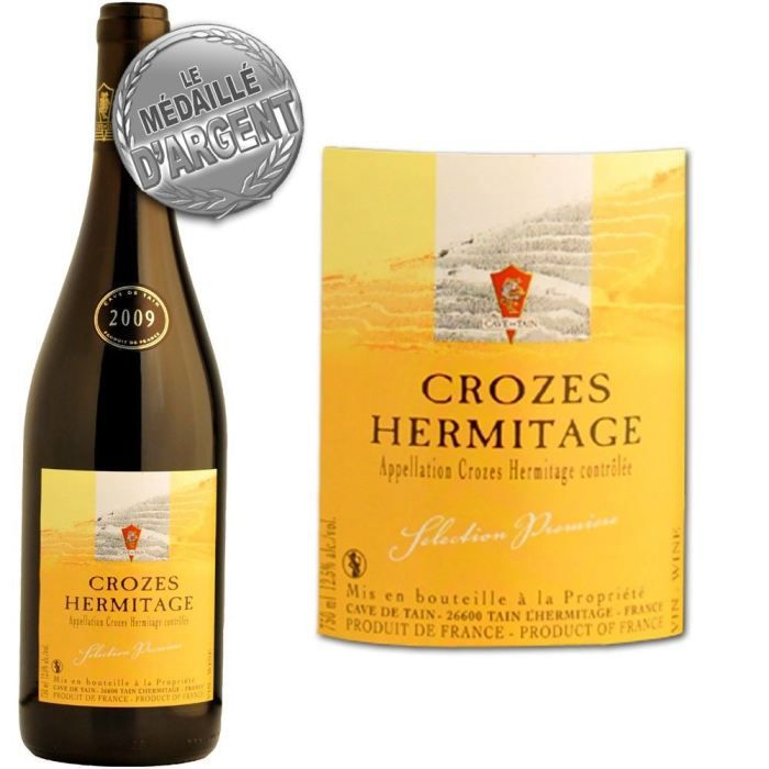 Crozes Hermitage Sélection Première 2009   Achat / Vente VIN ROUGE